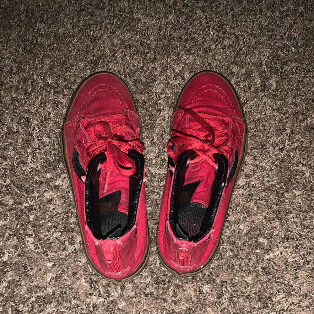 Red Vans - Picture 2 of 6